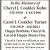 In the Memory of Cheryl J. Coakley Kuhn
