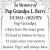 In Memory of Pap L. Berry
