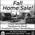 Fall Home Sale