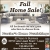 Fall Home Sale
