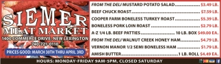 Siemer Meat Market