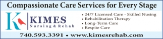 Kimes - Nursing & Rehab
