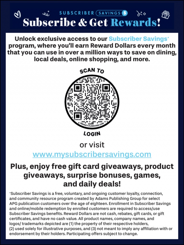 Subscribe & Get Rewards!, ECM Subscriber Services, Eden Prairie, MN