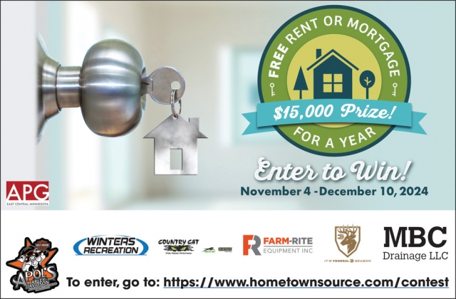 Free Rent or Mortgage For a Year $15,000 Prize!, Hometown Source, Waconia, MN