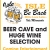 Beer Cave and Huge Wine Selection