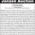 Huge Auction - October 24, 2026                                    
