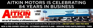 Aitkin Motors Is Celebrating 84 Years In Business