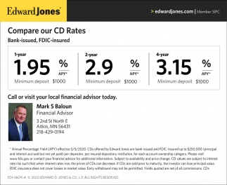 Compare our CD Rates