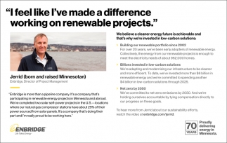 I Fell Like I've Made A Difference Working On Renewable Projects