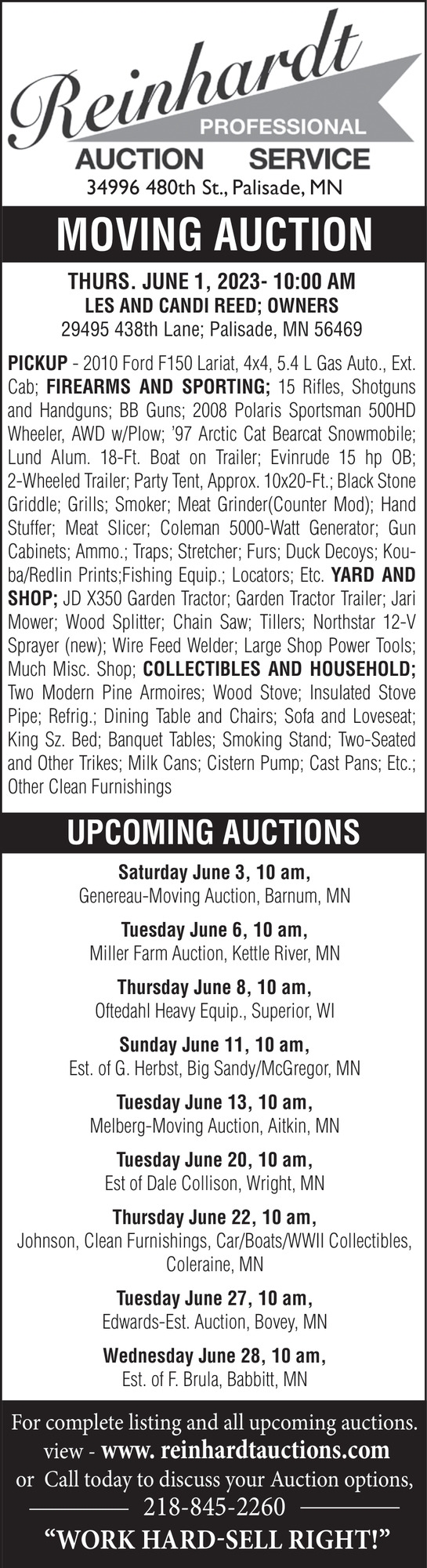 Moving Auction