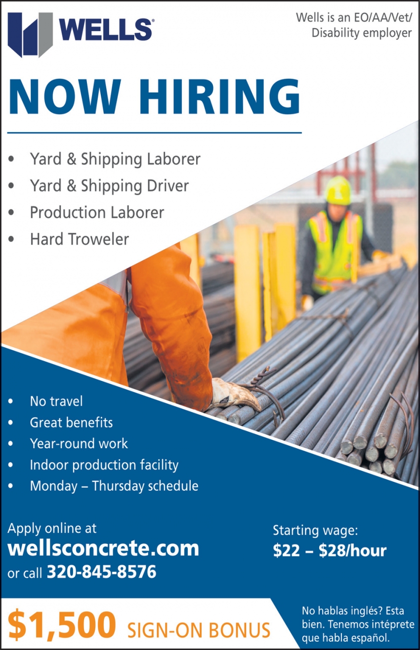 Yard & Shipping Laborer