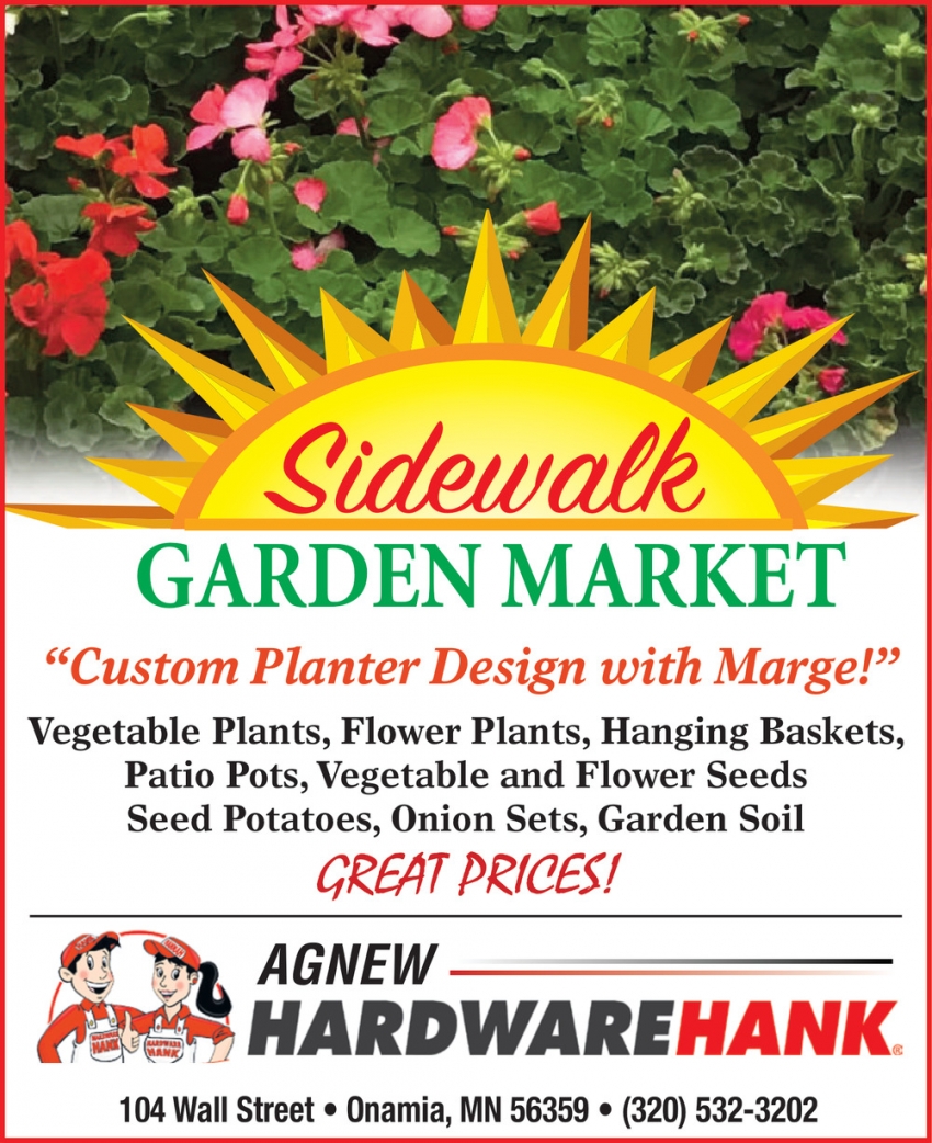 Sidewalk Garden Market