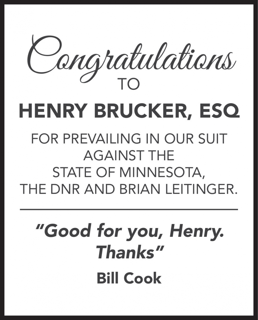 Henry Brucker, ESQ