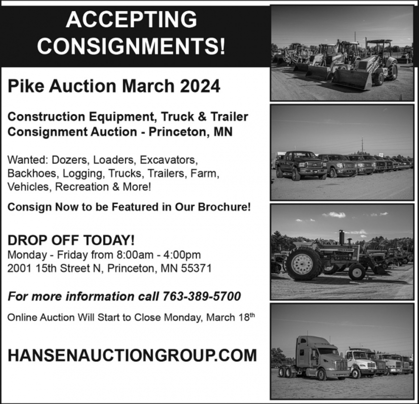 Accepting Consignments!
