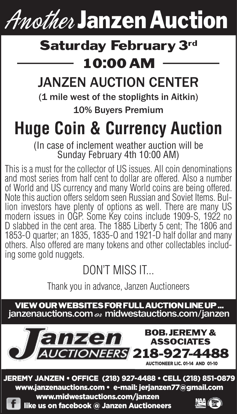 Huge Coin & Currency Auction