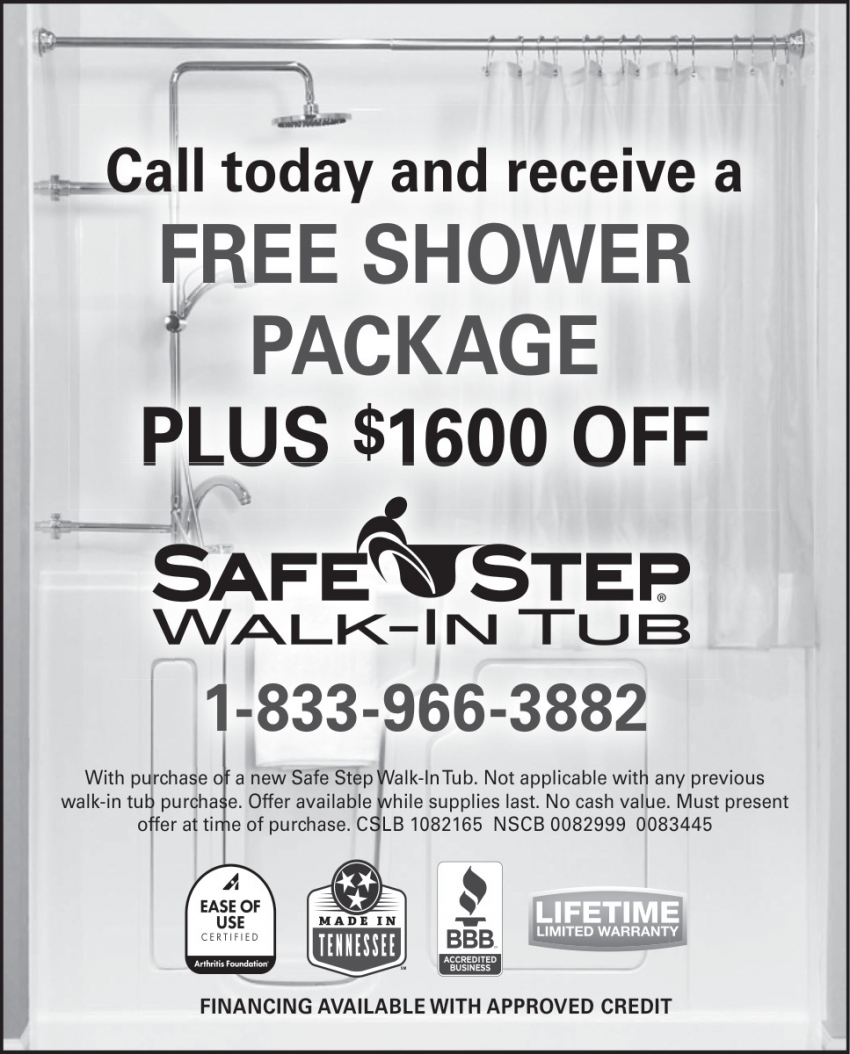 FREE Shower Package