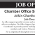 Chamber Office Support Specialist