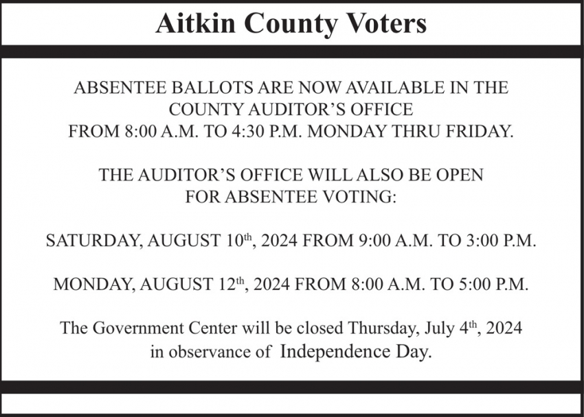 Aitkin County Auditor