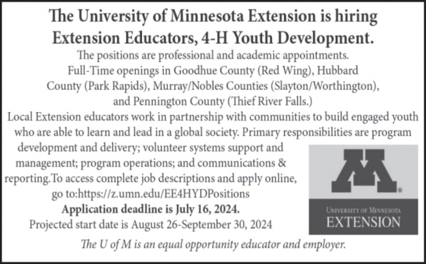 University of Minnesota - Extension