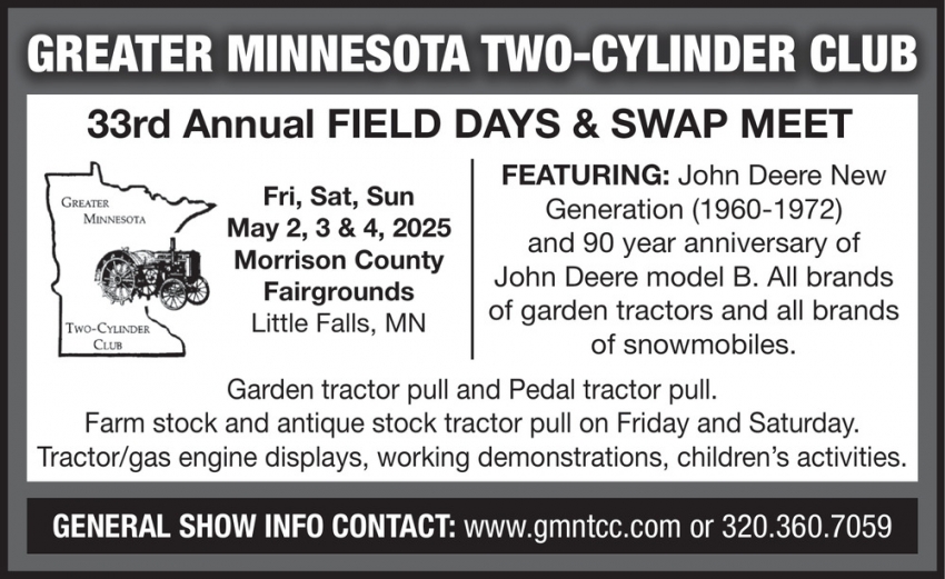 Greater Minnesota Two-Cylinder Club