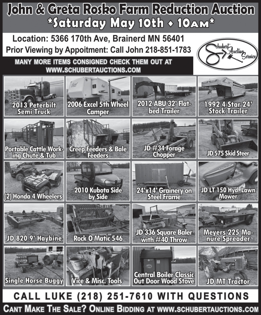 Schubert Auction Service