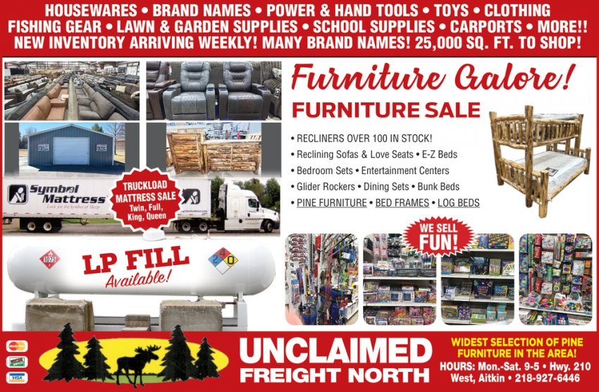 Unclaimed Freight North