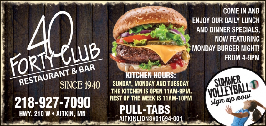 Forty Club Restaurant & Bar
