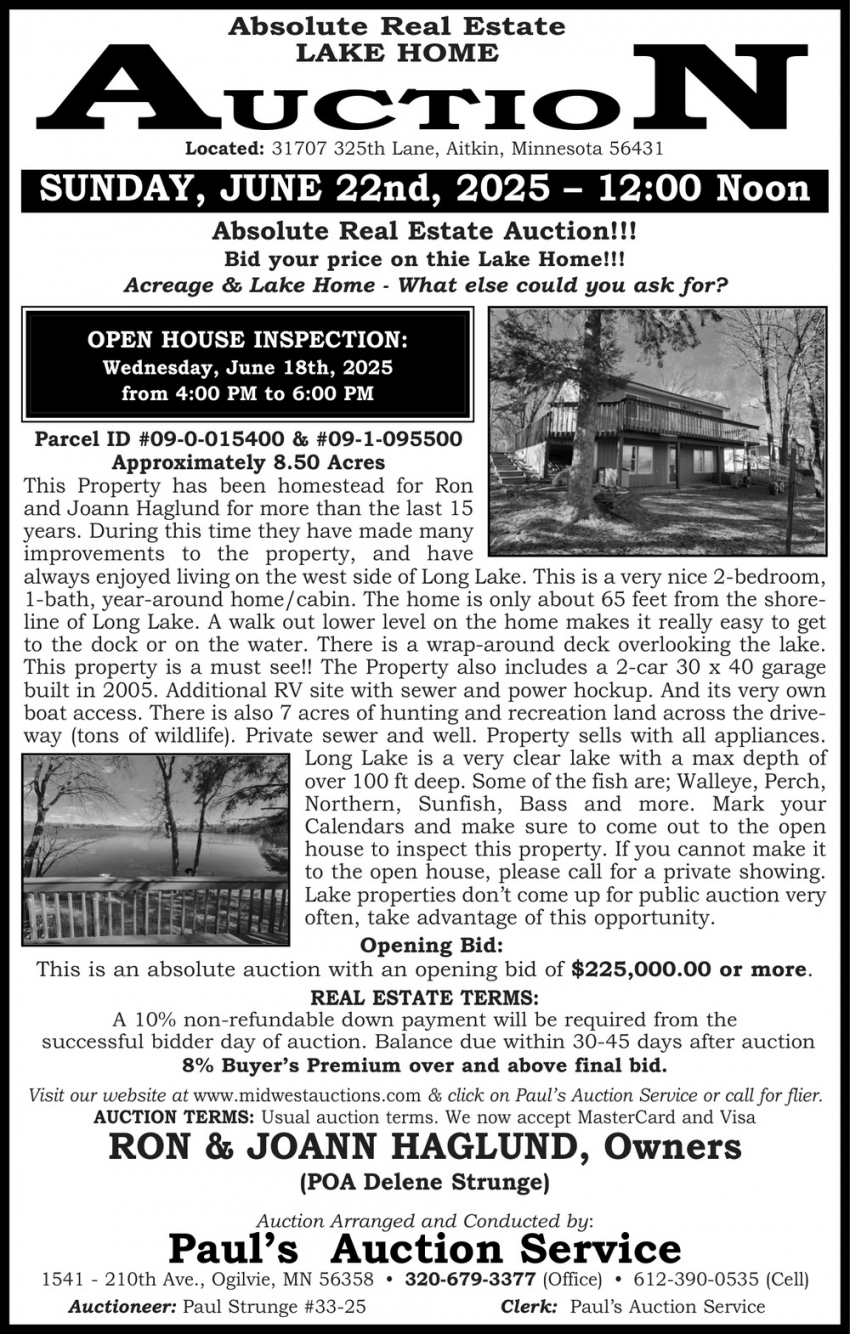 Paul's Auction Service