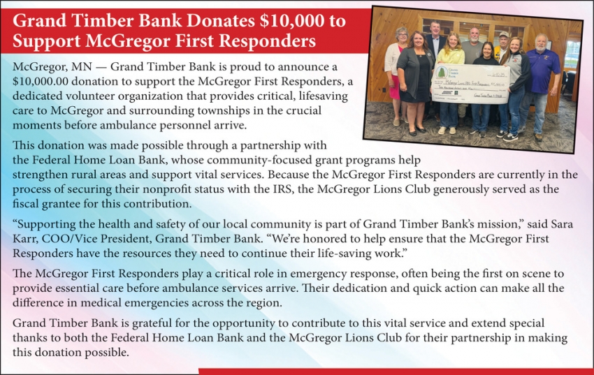 Grand Timber Bank