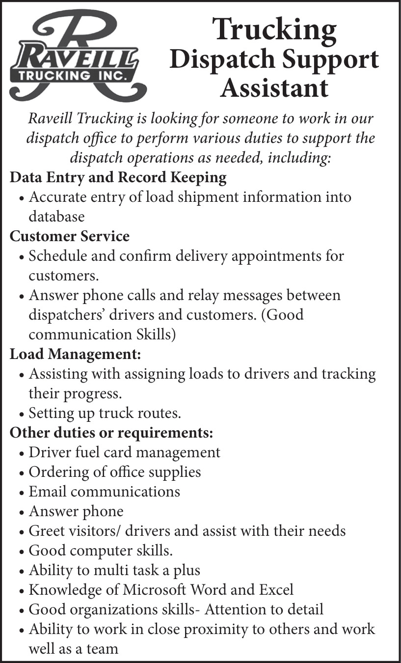 Raveill Trucking, Inc