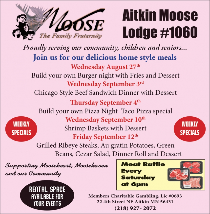 Aitkin Moose Lodge