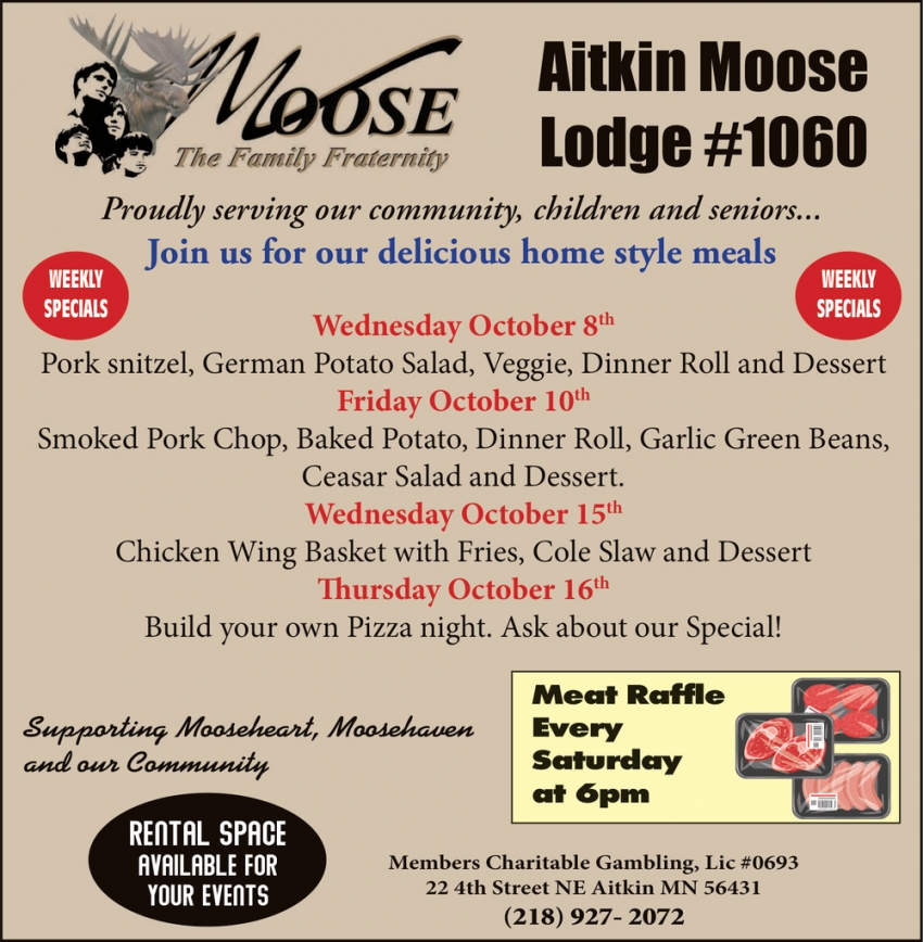 Aitkin Moose Lodge