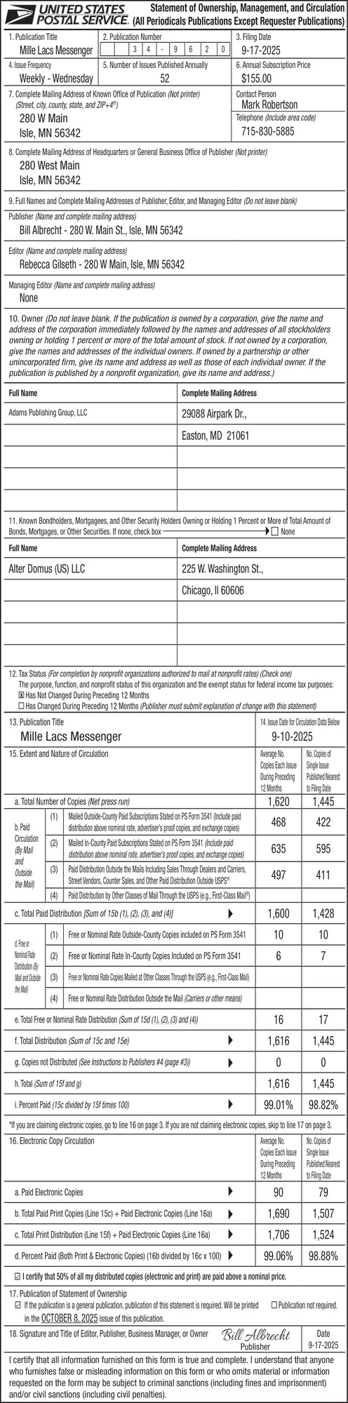 United States Postal Service