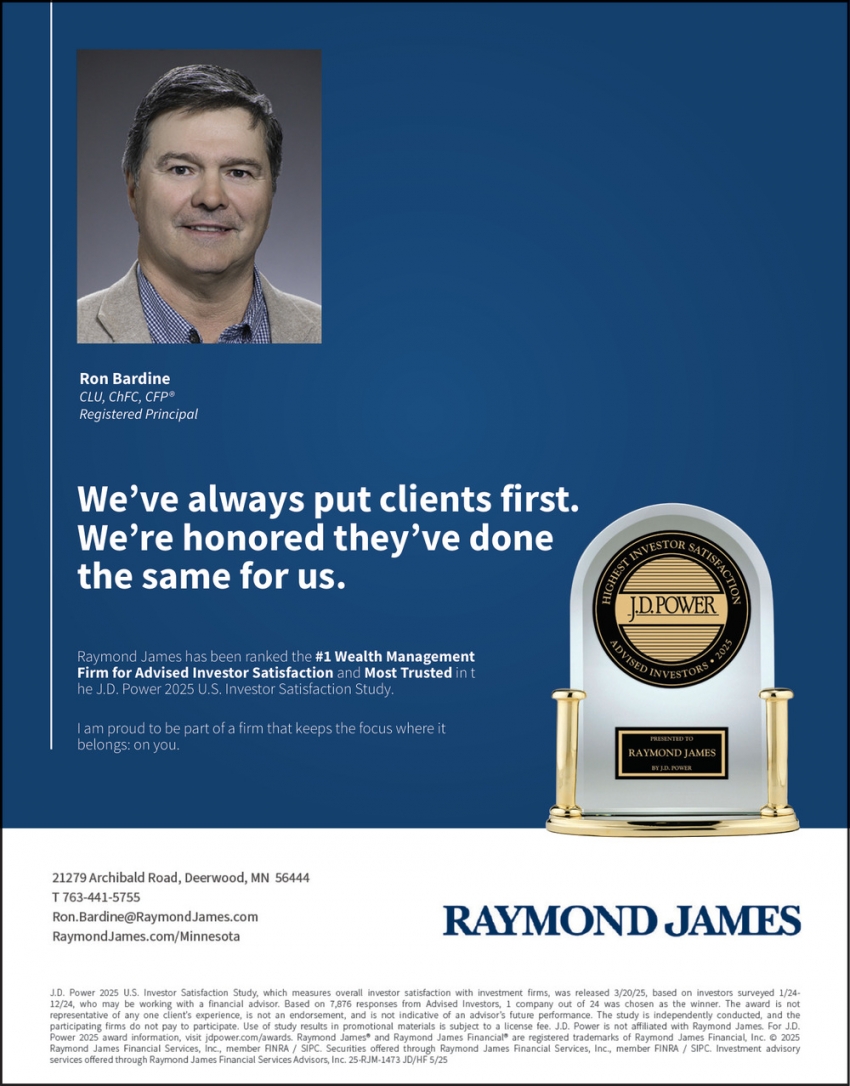 Raymond James - Ron Bardine