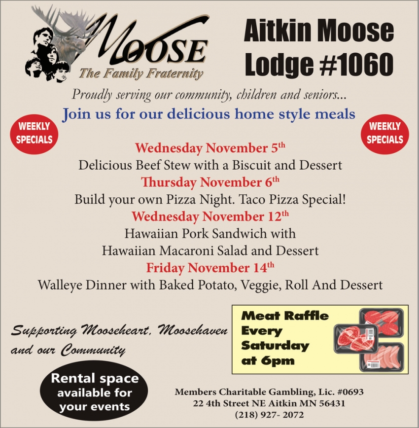 Aitkin Moose Lodge