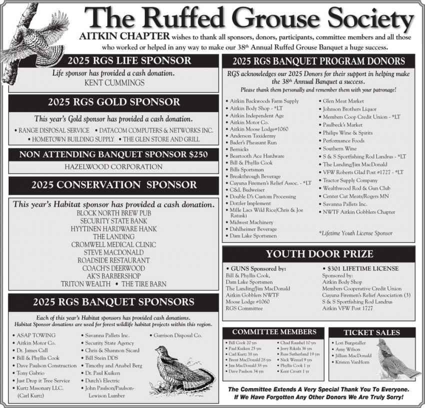 The Ruffed Grouse Society