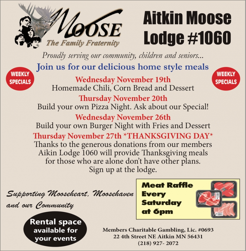 Aitkin Moose Lodge