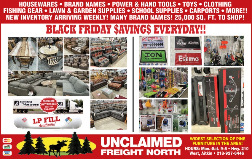 Unclaimed Freight North