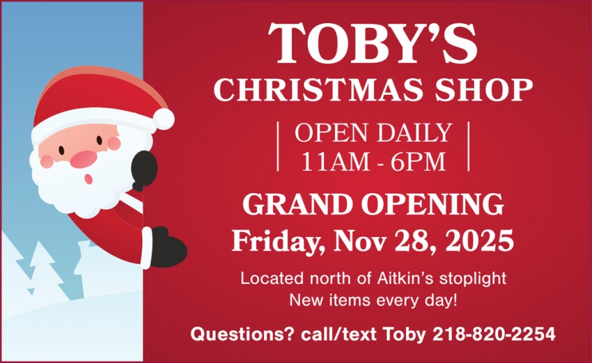 Toby's Christmas Shops