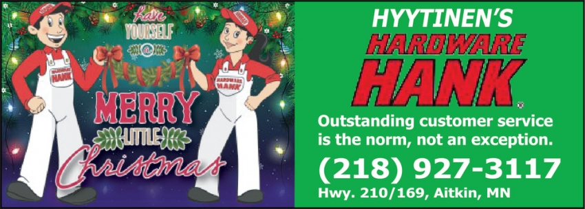 Hyytinen Hardware Hank & Paint Store