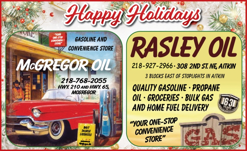 Mcgregor Oil & Rasley Oil