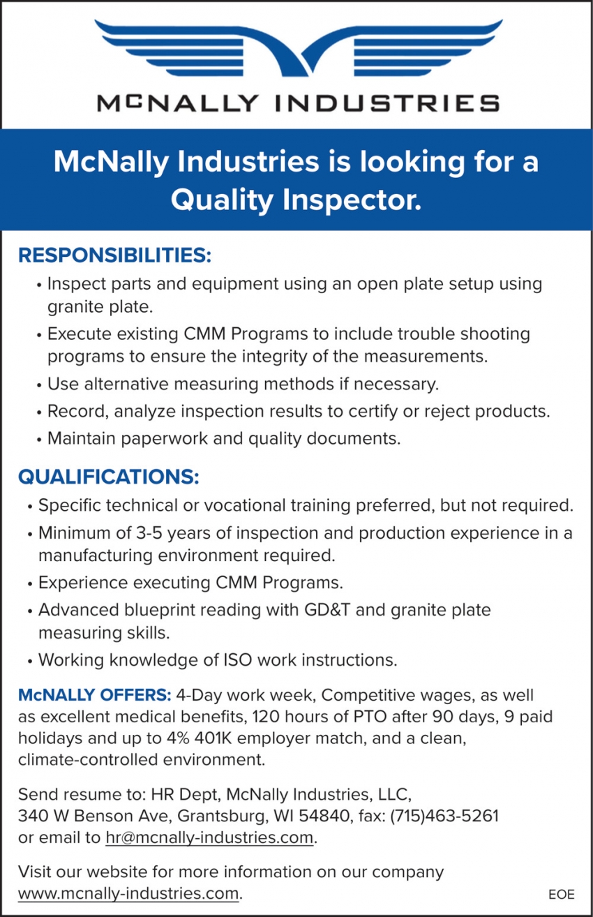 Mcnally Industries