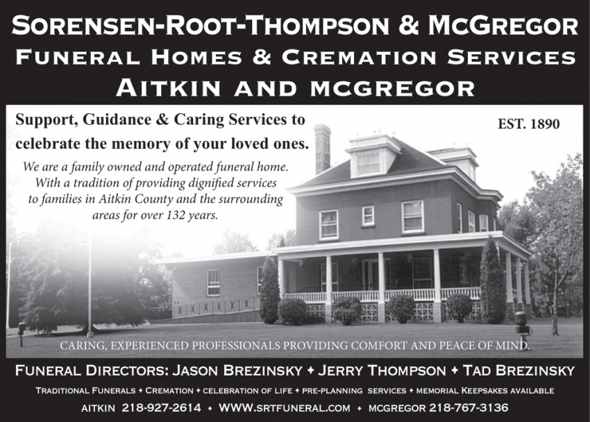 SRT Sorensen-Root-Thompson