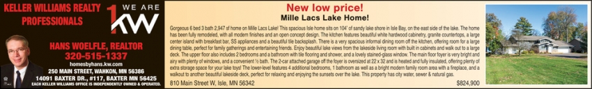 Keller Williams Realty Professionals - Hans Woelfle