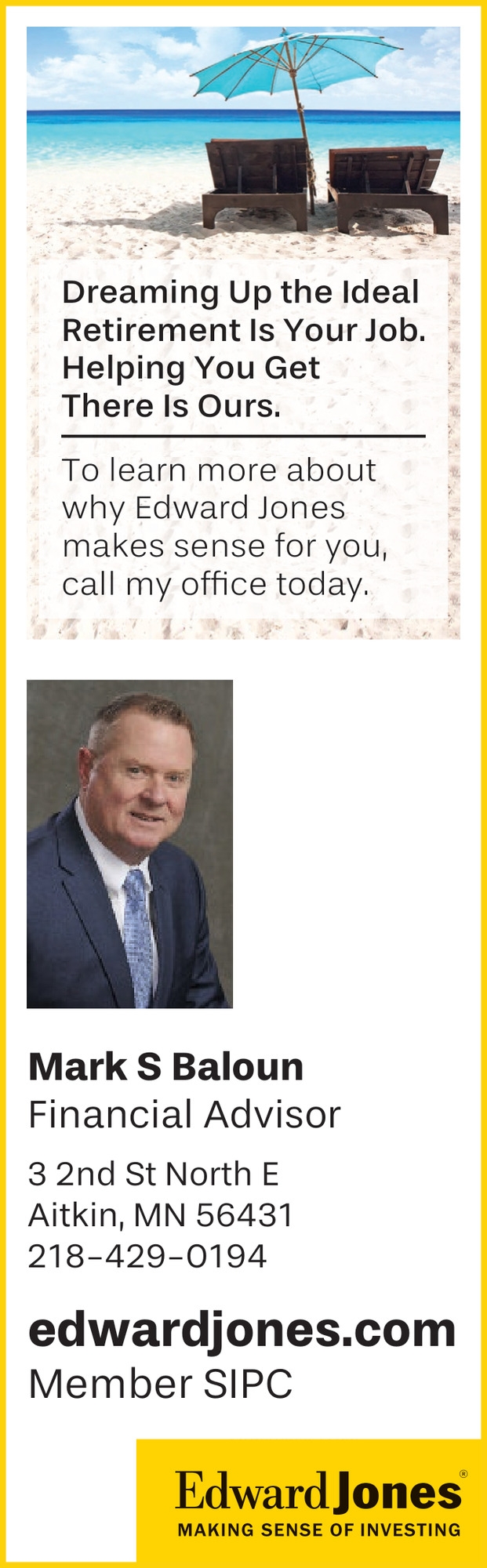 Edward Jones - Mark S. Baloun