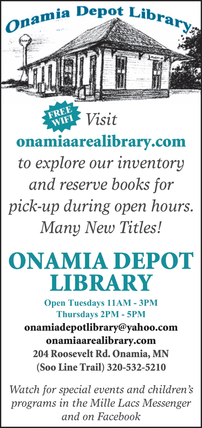 Onamia Depot Library