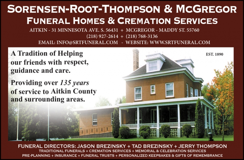 SRT Sorensen-Root-Thompson