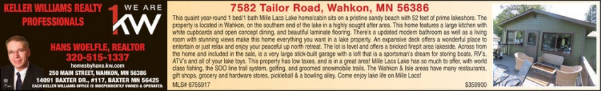 Keller Williams Realty Professionals - Hans Woelfle