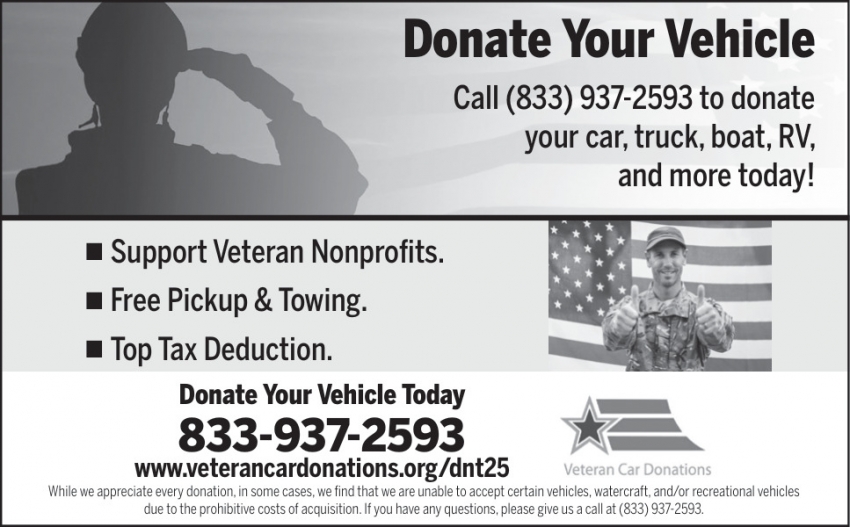 Veteran Car Donations