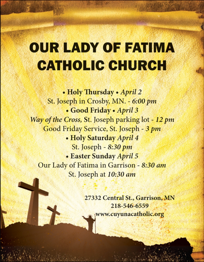 Our Lady of Fatima Catholic Church - Garrison
